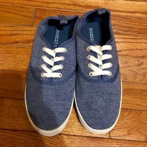 H&M Divided Tie Front Sneakers Tennis Shoes